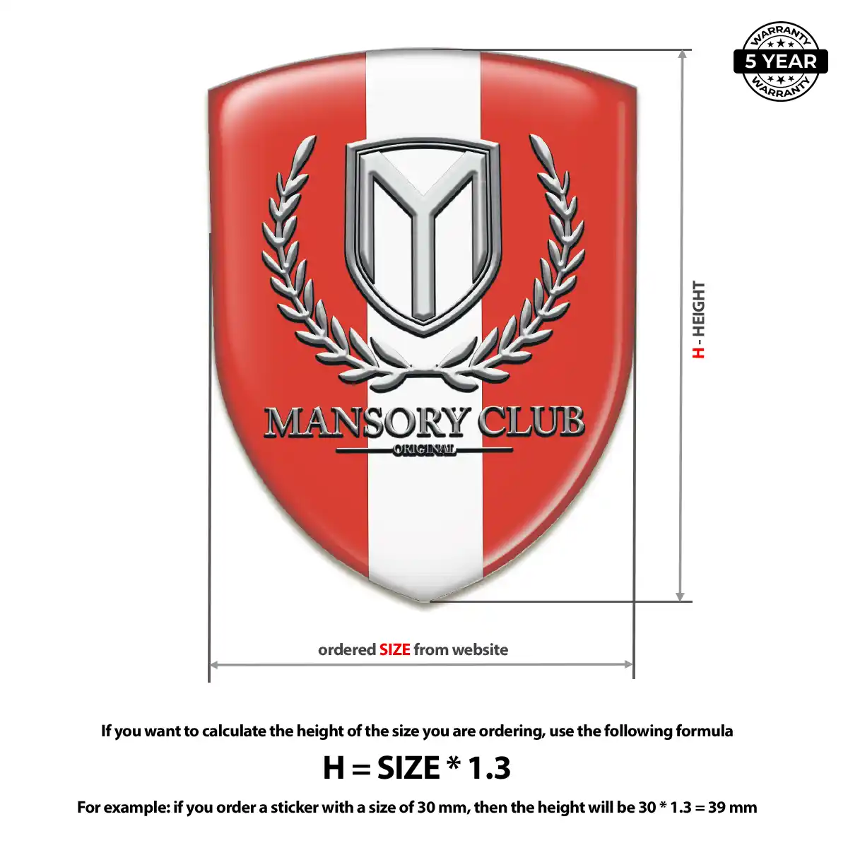 Mansory Emblem Shield Exclusive Series