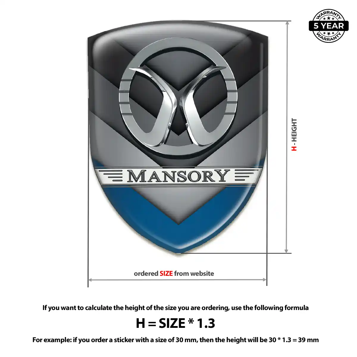 Mansory Emblem Shield Interior Luxe