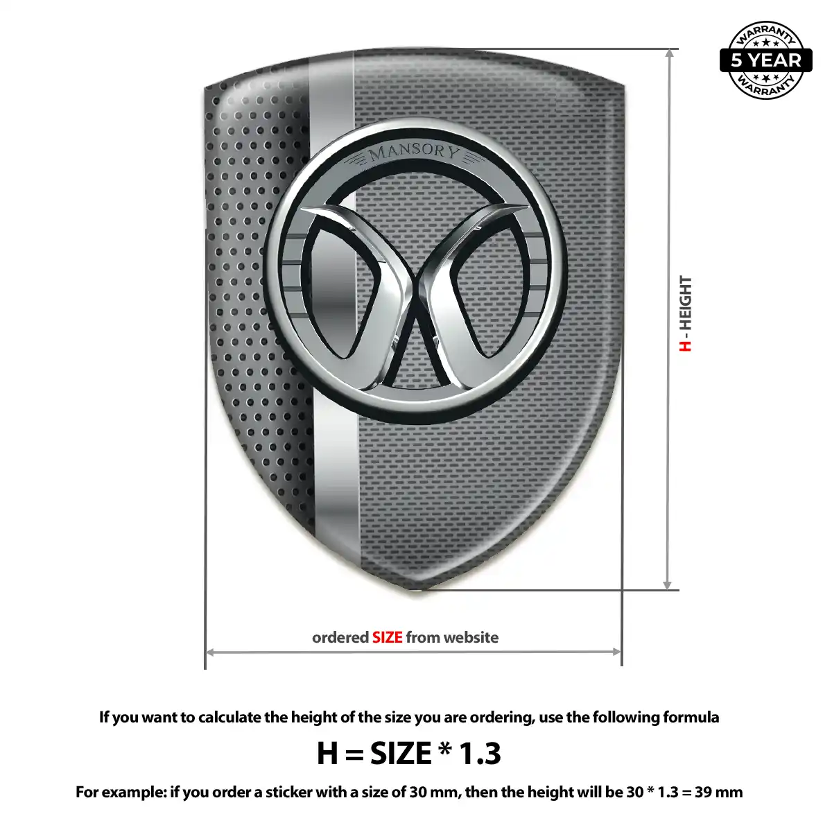 Mansory Emblem Signature Grade
