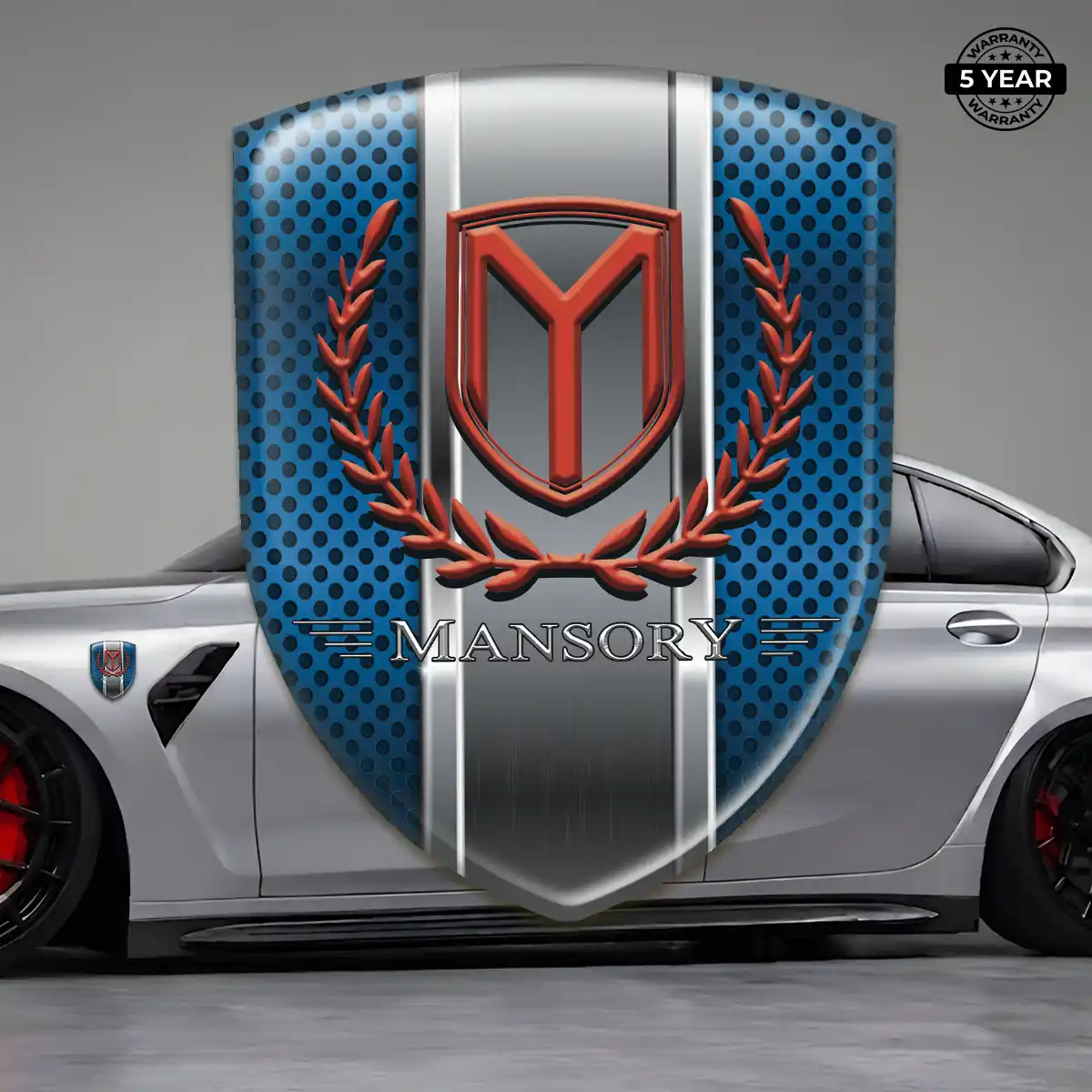 Mansory Emblem Silicone Premium Dome