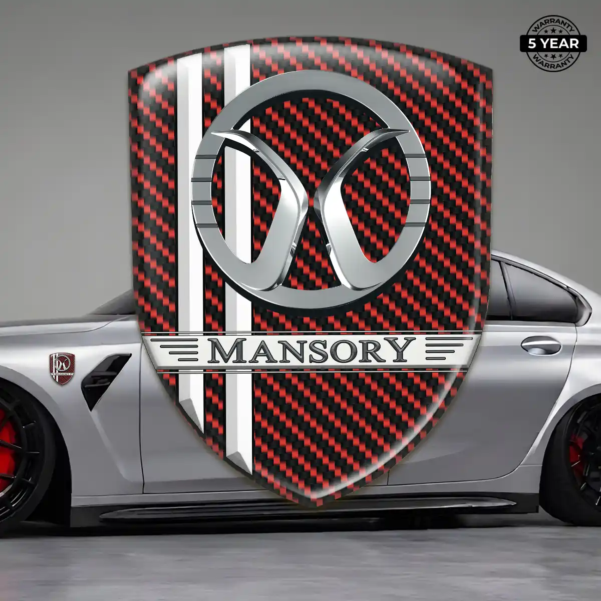 Mansory Emblem Silicone Resin Elite