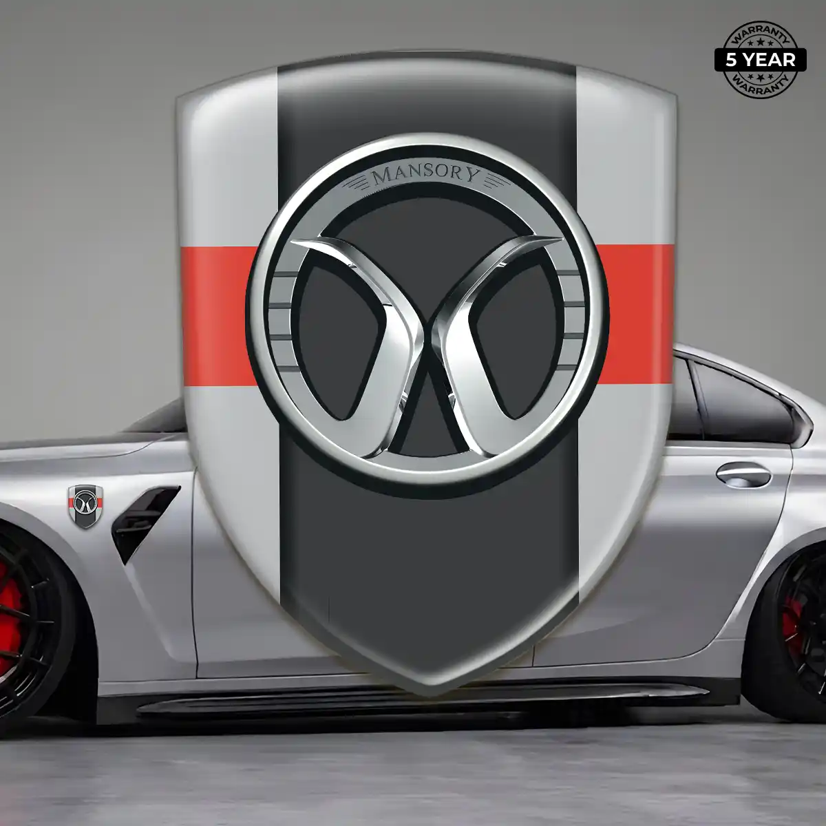 Mansory Emblem Silicone Resin Luxe