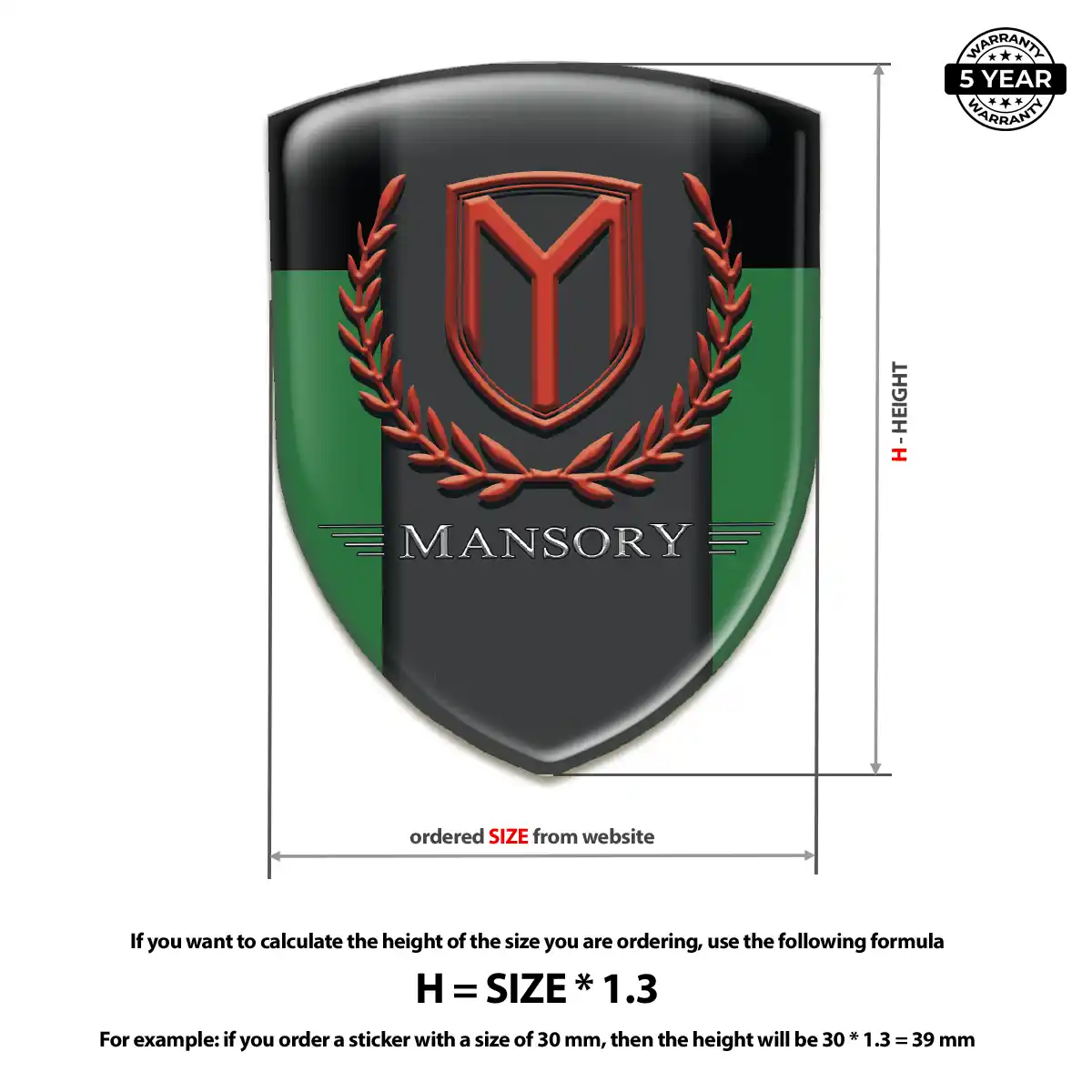 Mansory Emblem Sleek Style