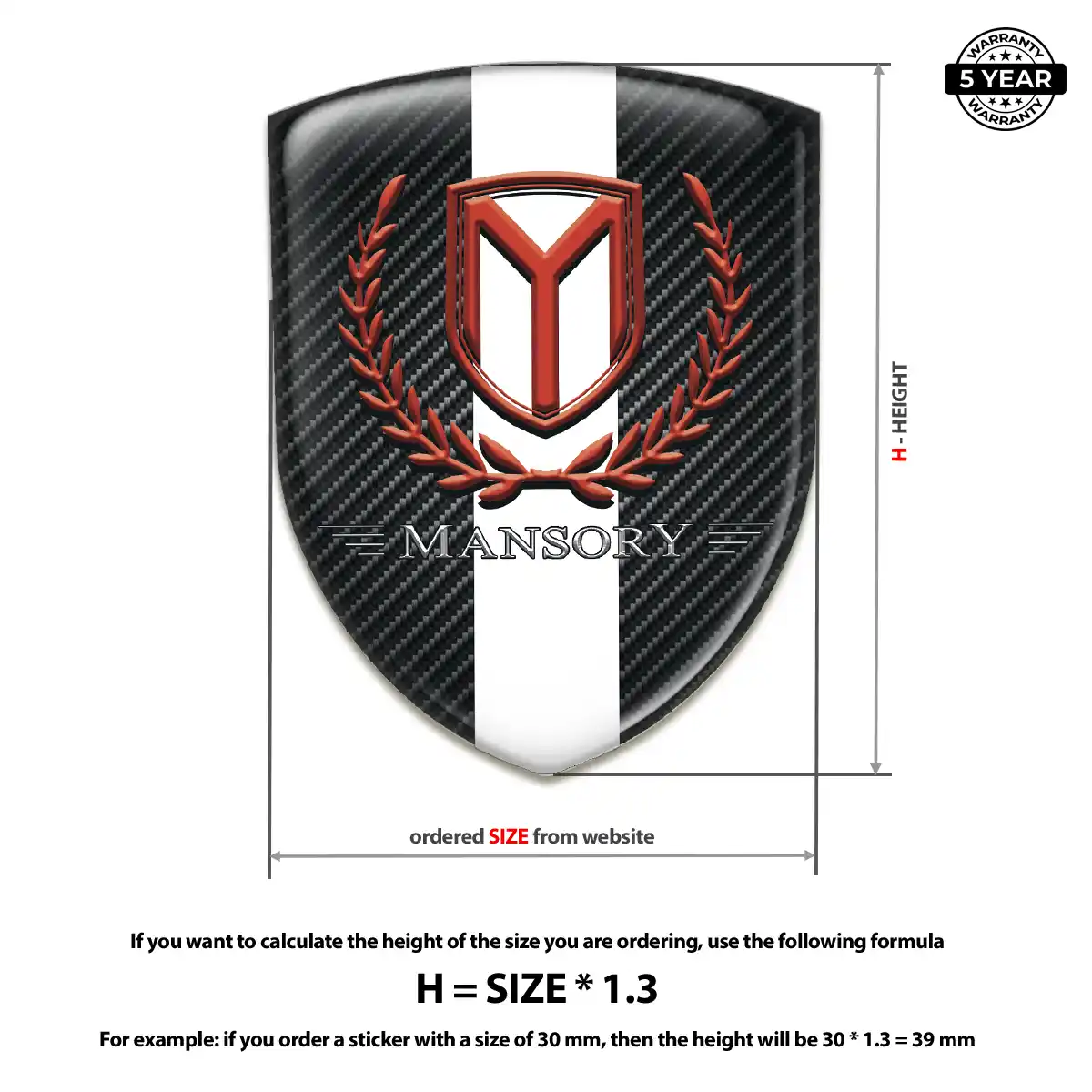 Mansory Emblem Superior Craft