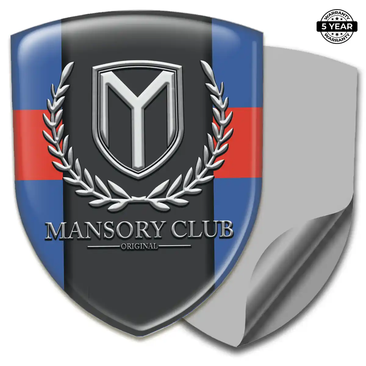Mansory Epoxy Domed Sticker Deluxe Edition