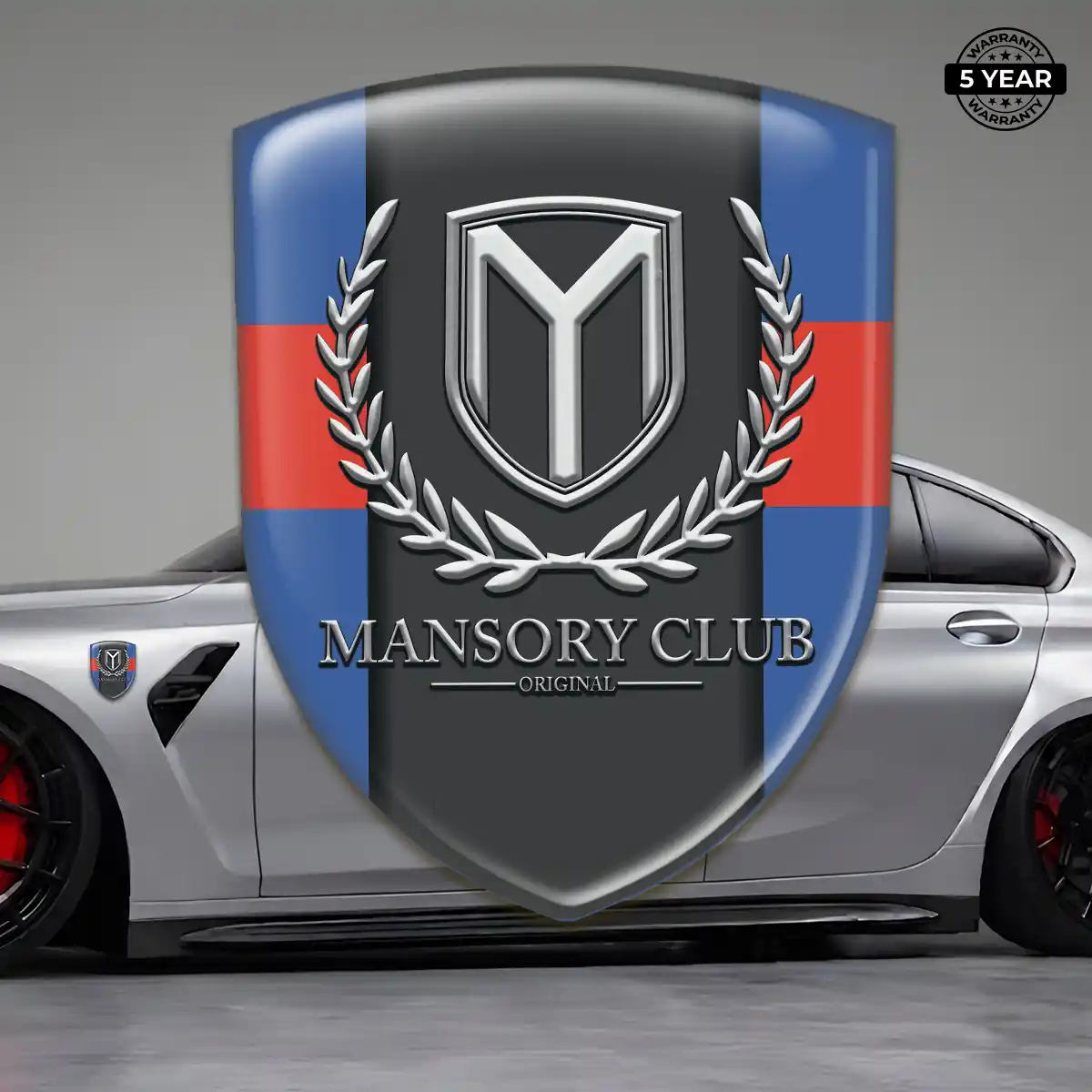Mansory Epoxy Domed Sticker Deluxe Edition