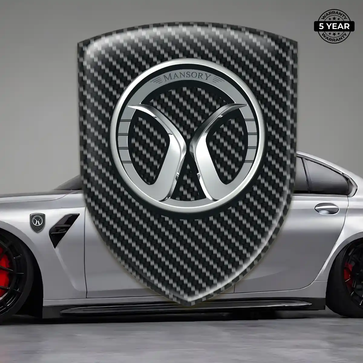 Mansory Epoxy Domed Sticker Elite Edition