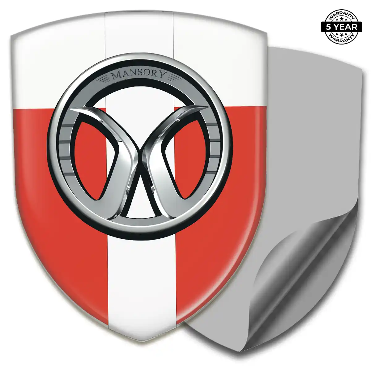 Mansory Epoxy Domed Sticker Elite Finish