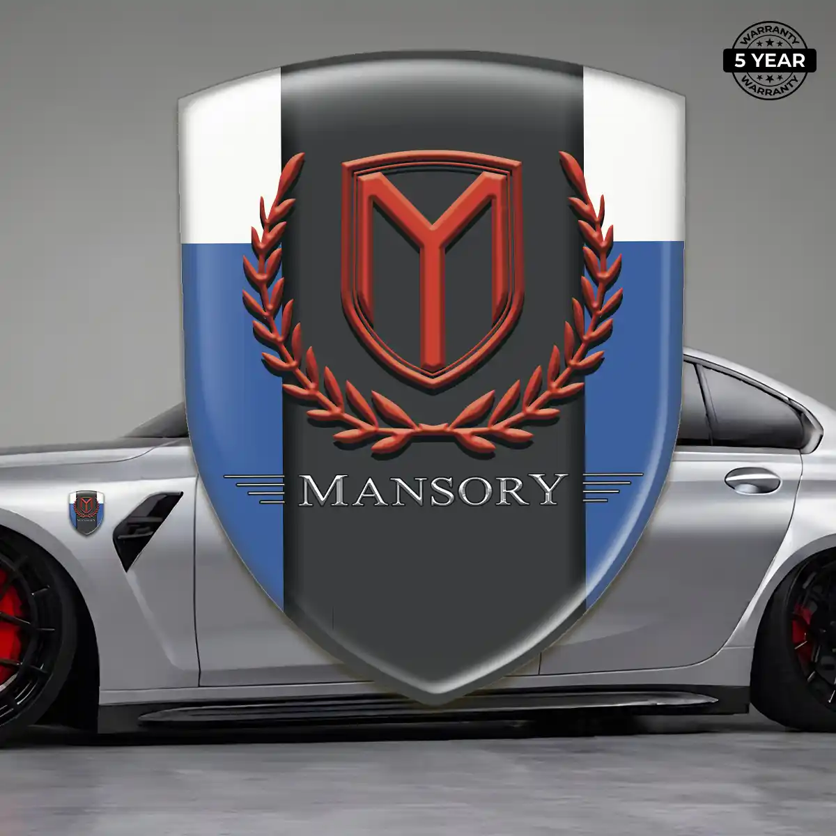 Mansory Epoxy Domed Sticker Interior Luxe