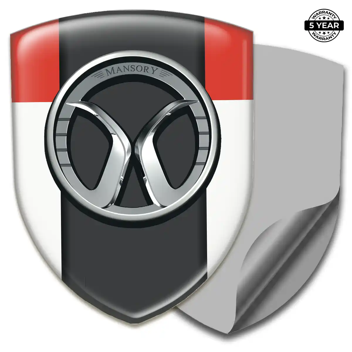 Mansory Epoxy Domed Sticker Opulent Line