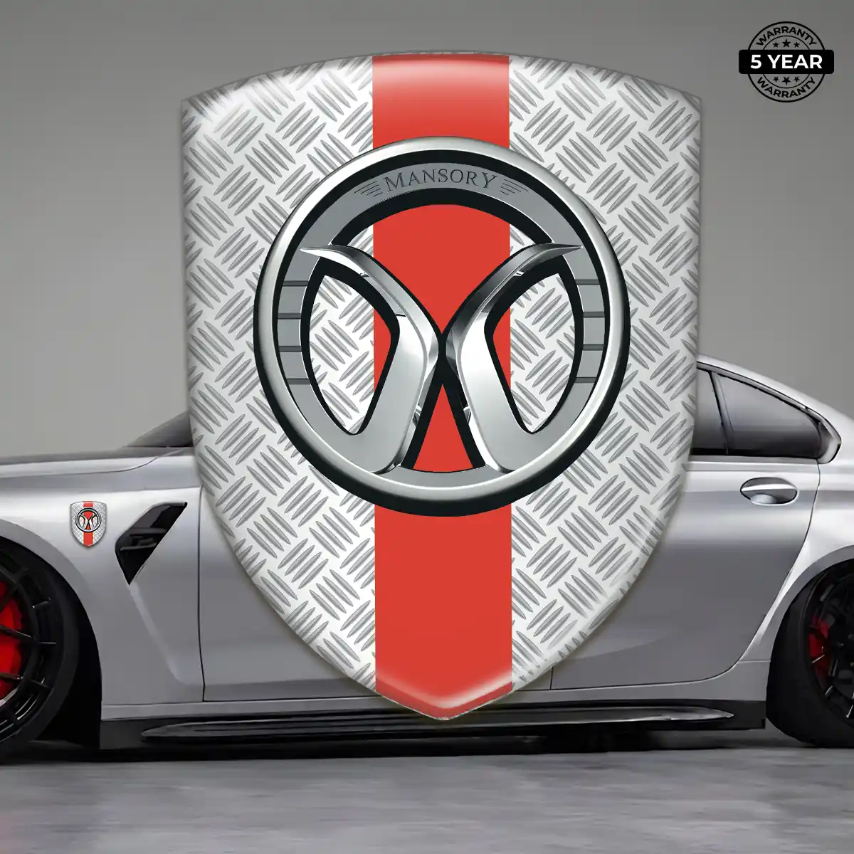 Mansory Epoxy Domed Sticker Premium Dome