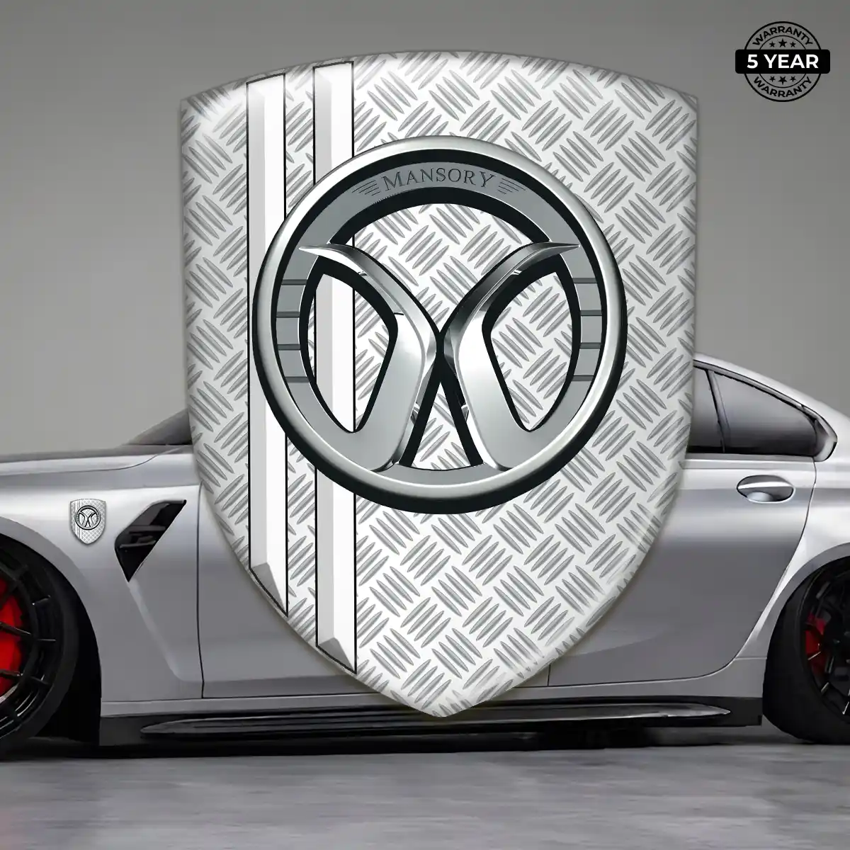 Mansory Epoxy Domed Sticker Prime Quality