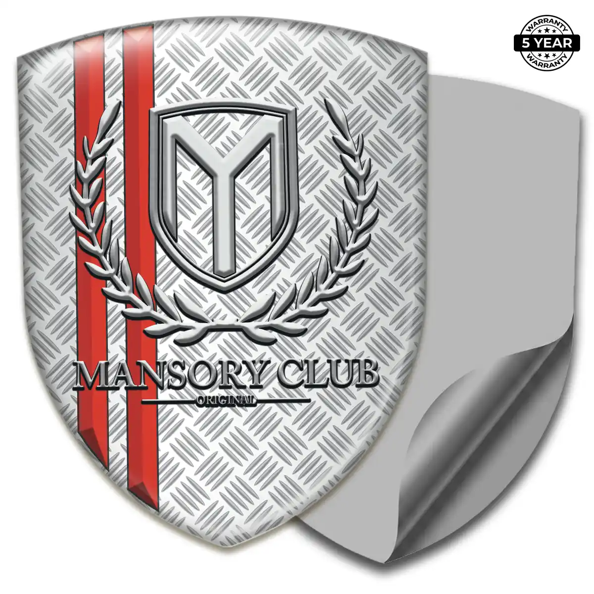 Mansory Epoxy Domed Sticker Refined Design