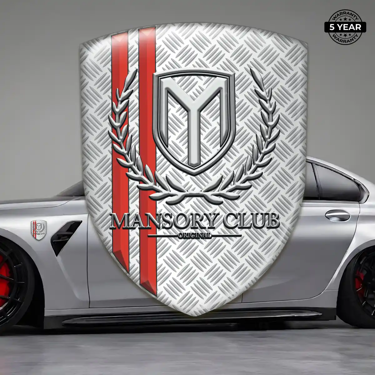 Mansory Epoxy Domed Sticker Refined Design