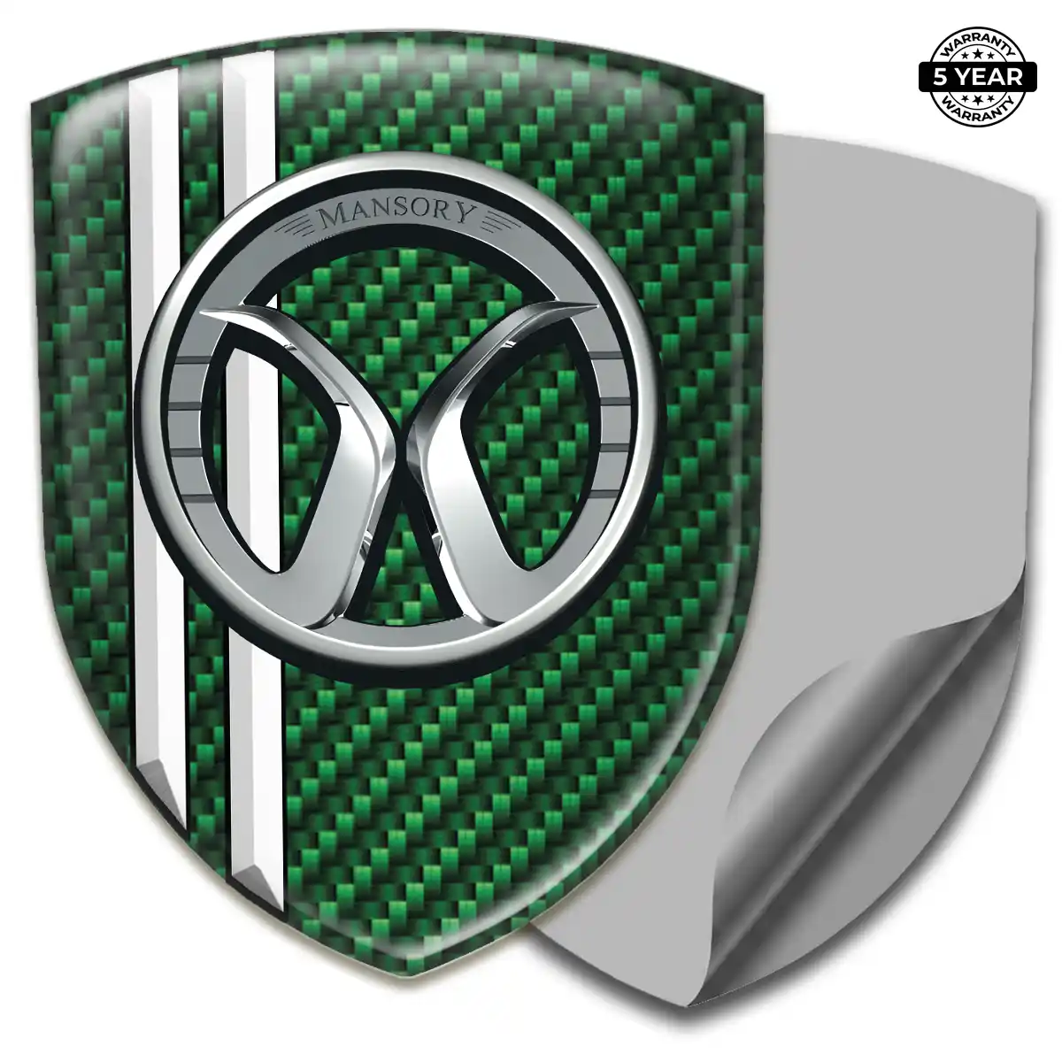 Mansory Epoxy Domed Sticker Resin Elite