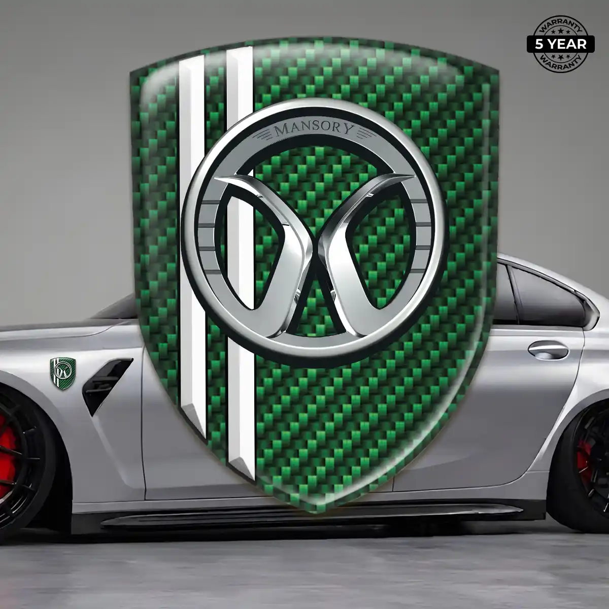 Mansory Epoxy Domed Sticker Resin Elite