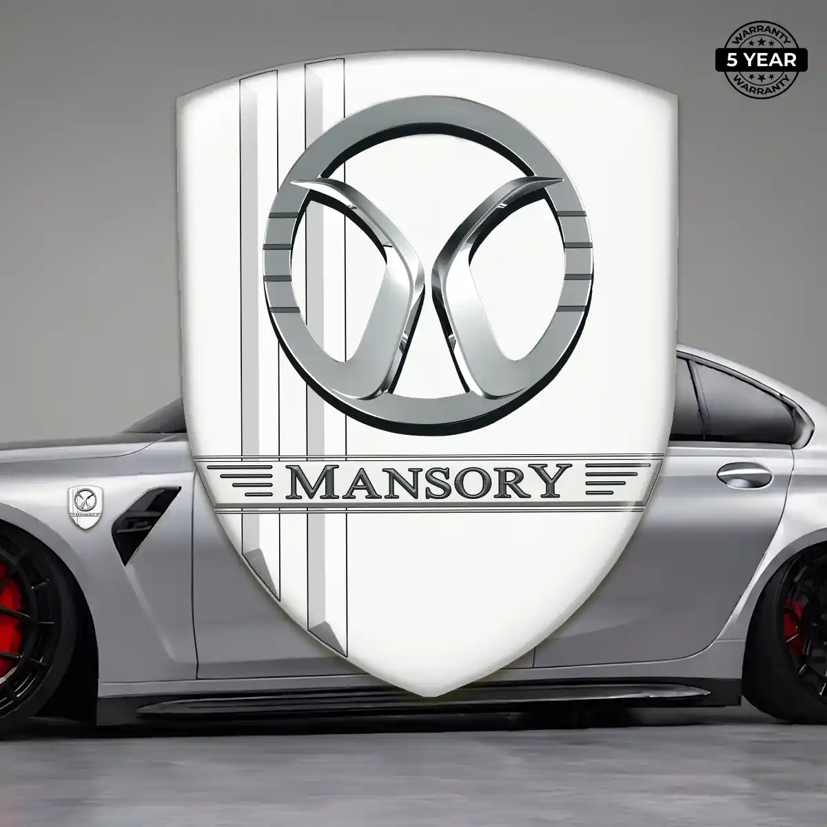 Mansory Epoxy Domed Sticker Superior Craft