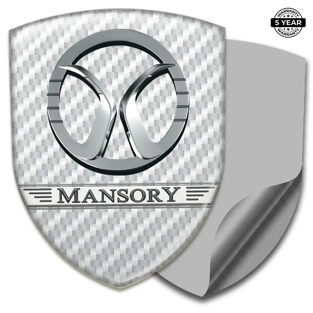 Mansory Gel Badge Sticker Noble Edition