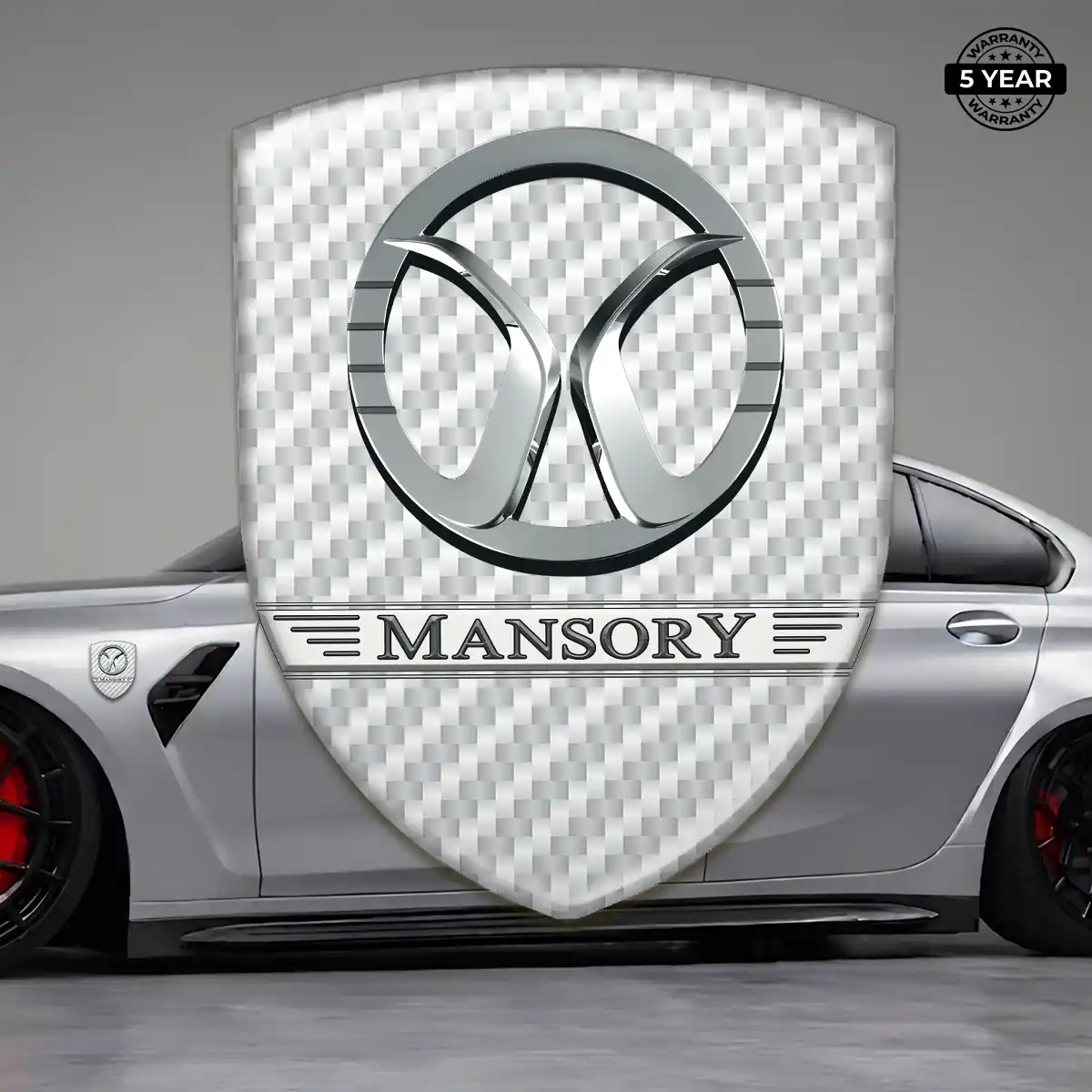 Mansory Gel Badge Sticker Noble Edition