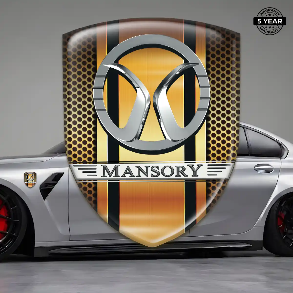 Mansory Gel Badge Sticker Prime Quality