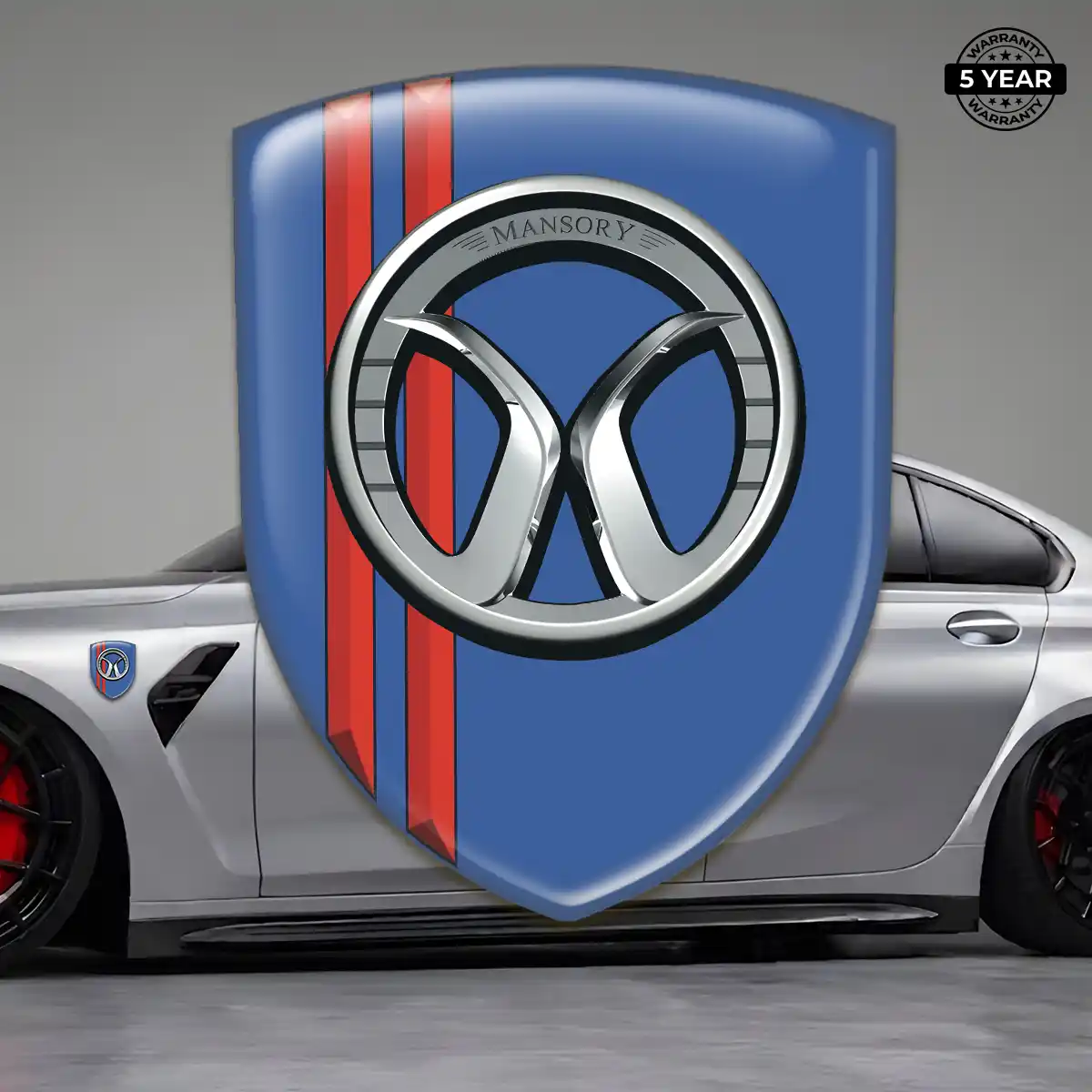 Mansory Gel Badge Sticker Refined Design