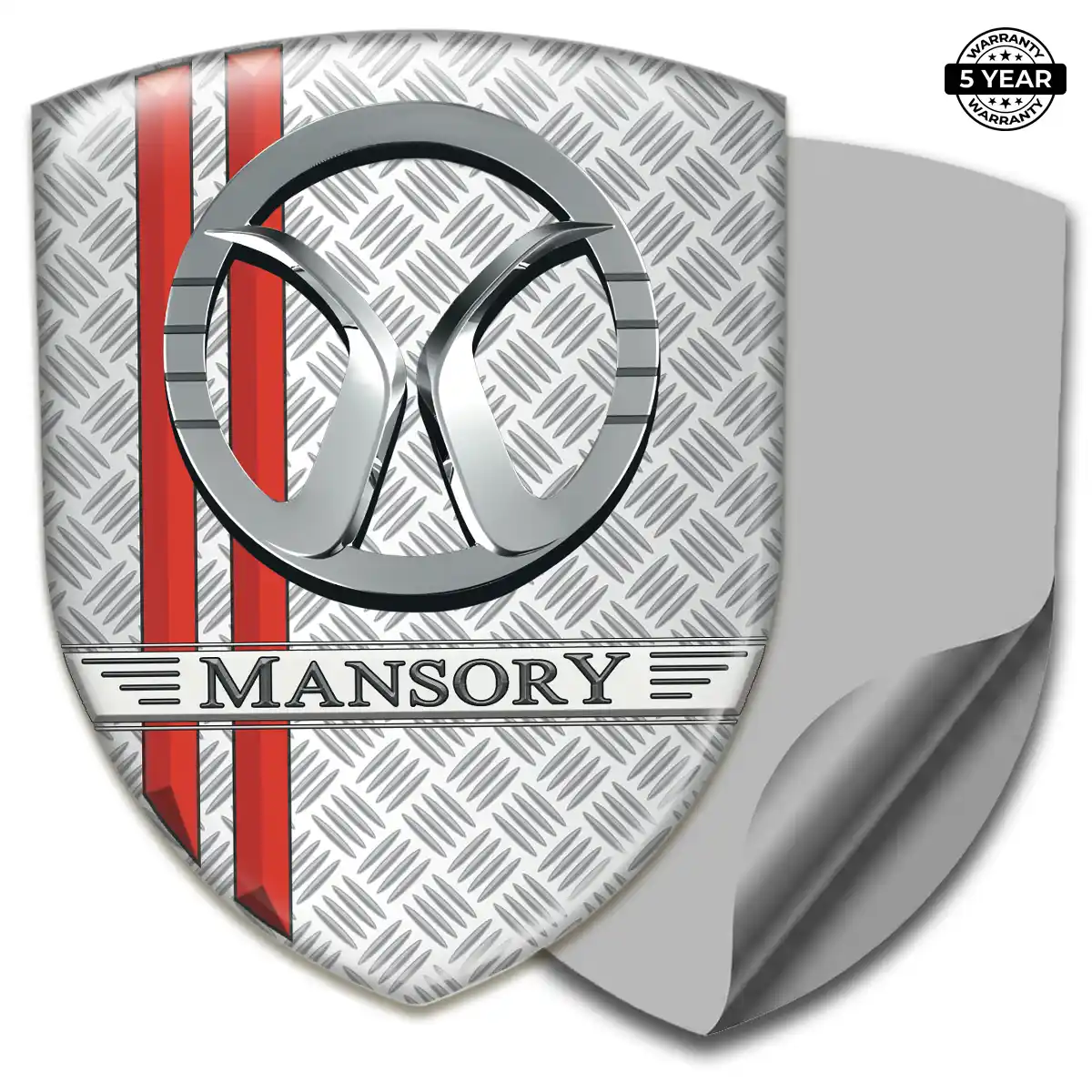 Mansory Gel Badge Sticker Signature Grade