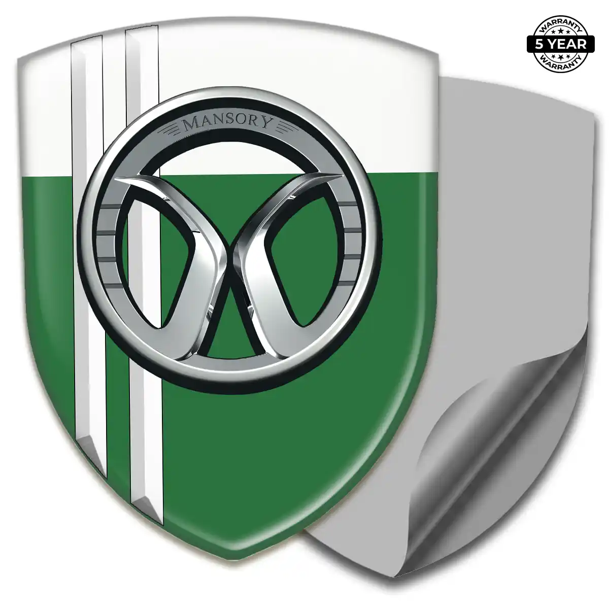 Mansory Gel Badge Sticker Sleek Style