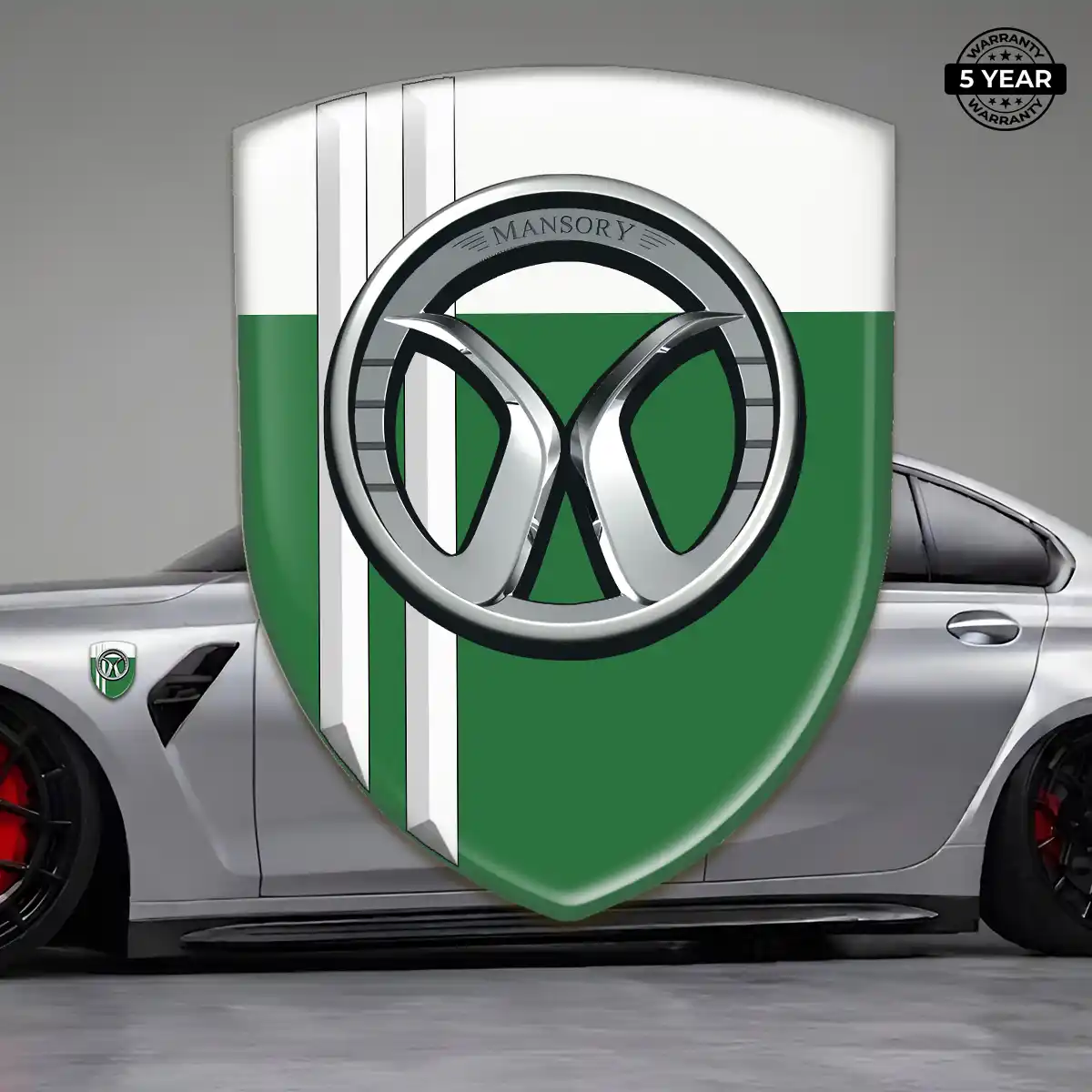 Mansory Gel Badge Sticker Sleek Style