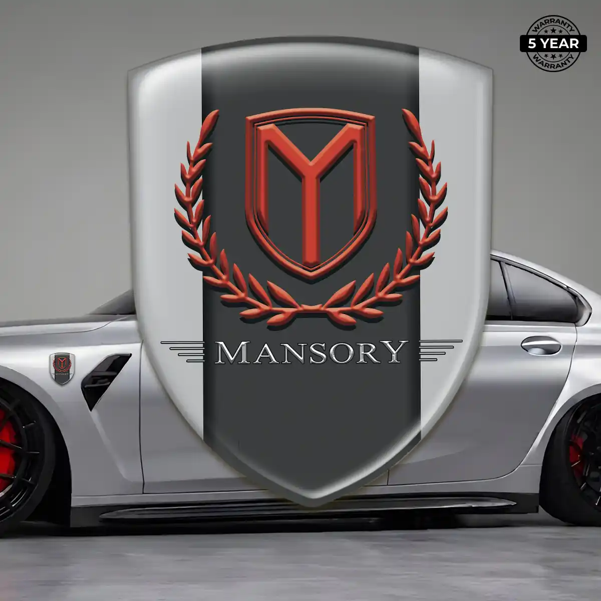 Mansory Gel Emblem Sticker Deluxe Edition