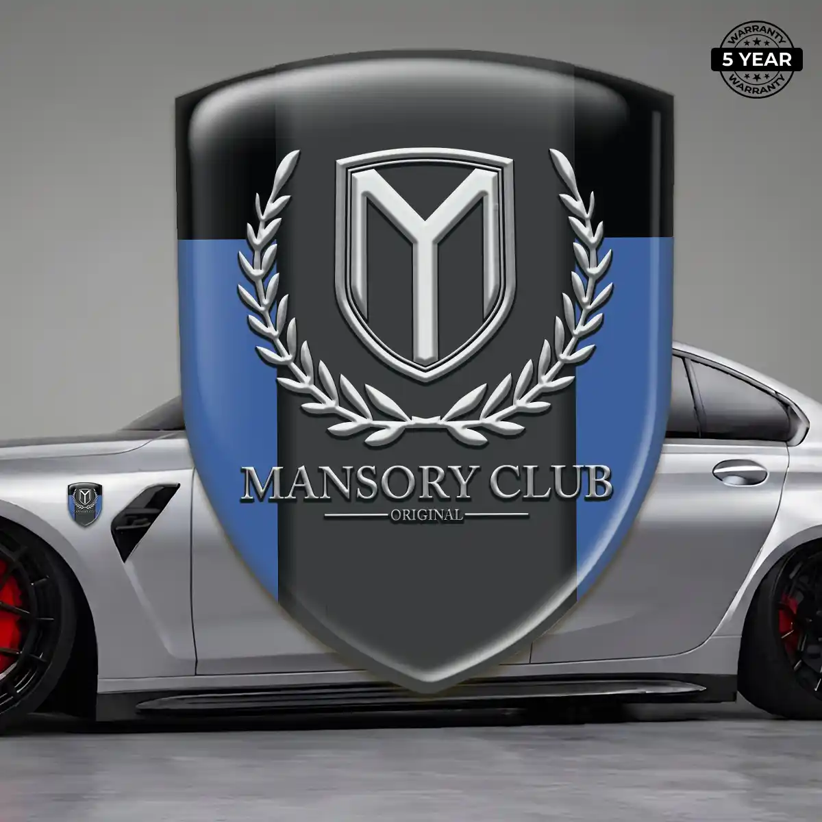 Mansory Gel Emblem Sticker Elite Finish