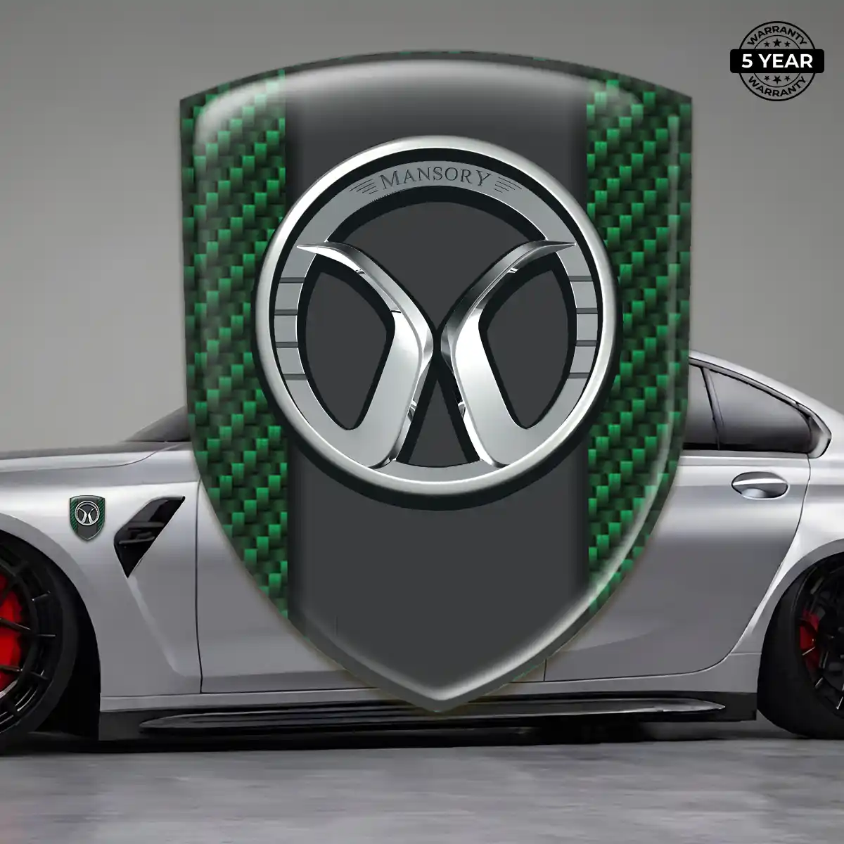 Mansory Gel Emblem Sticker Exclusive Series