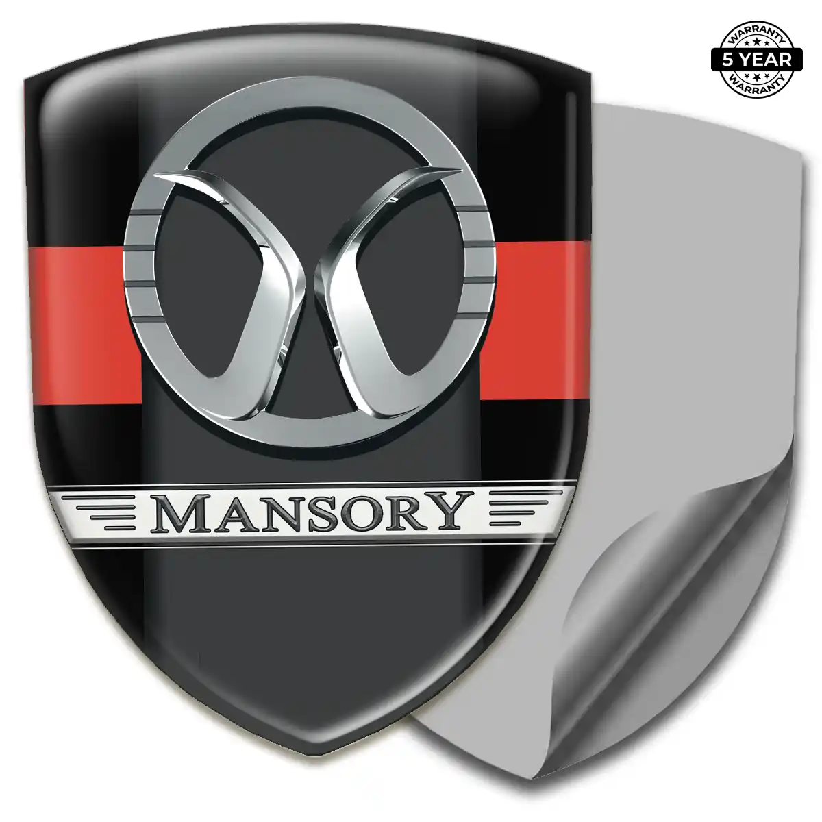 Mansory Gel Emblem Sticker Noble Edition