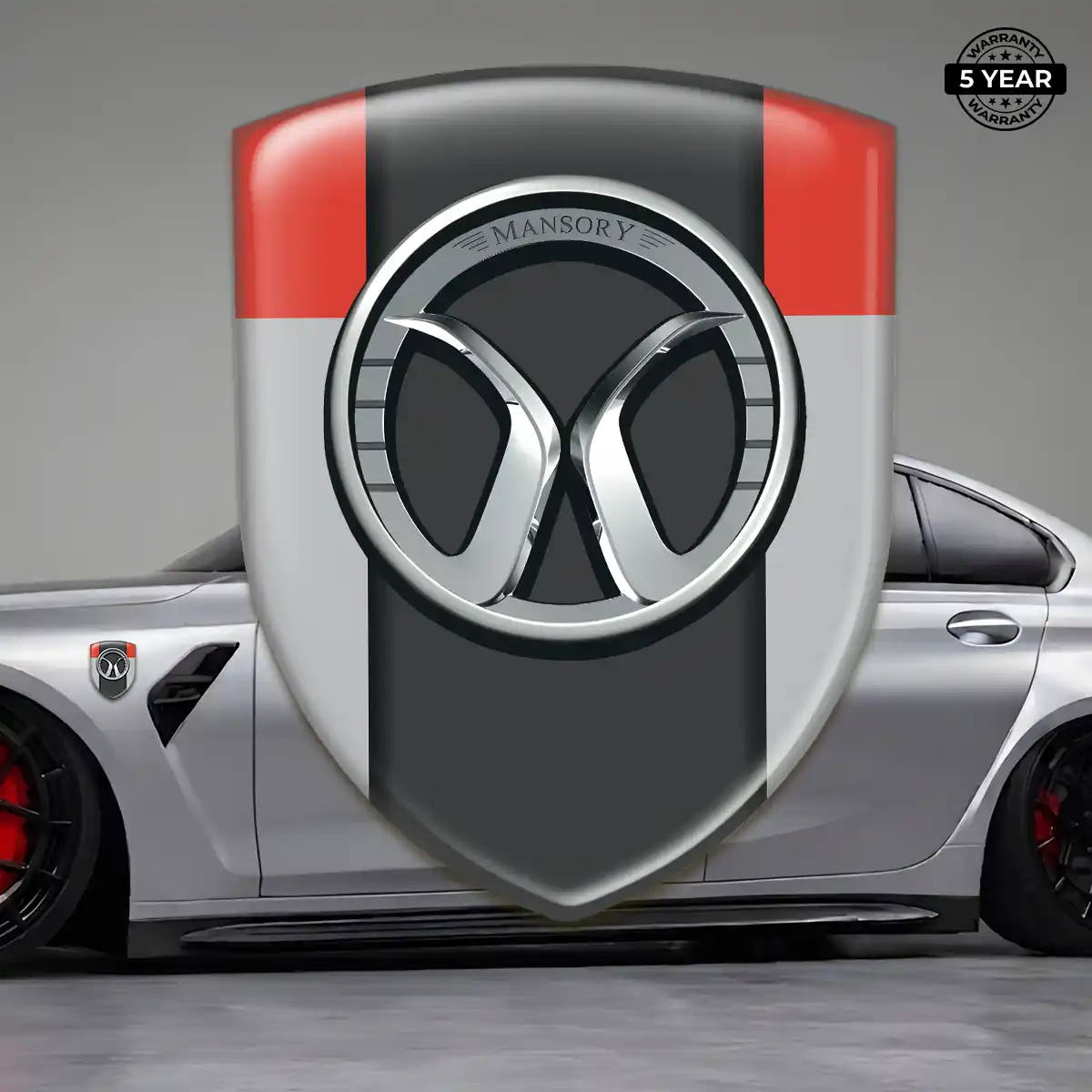 Mansory Gel Emblem Sticker Opulent Line