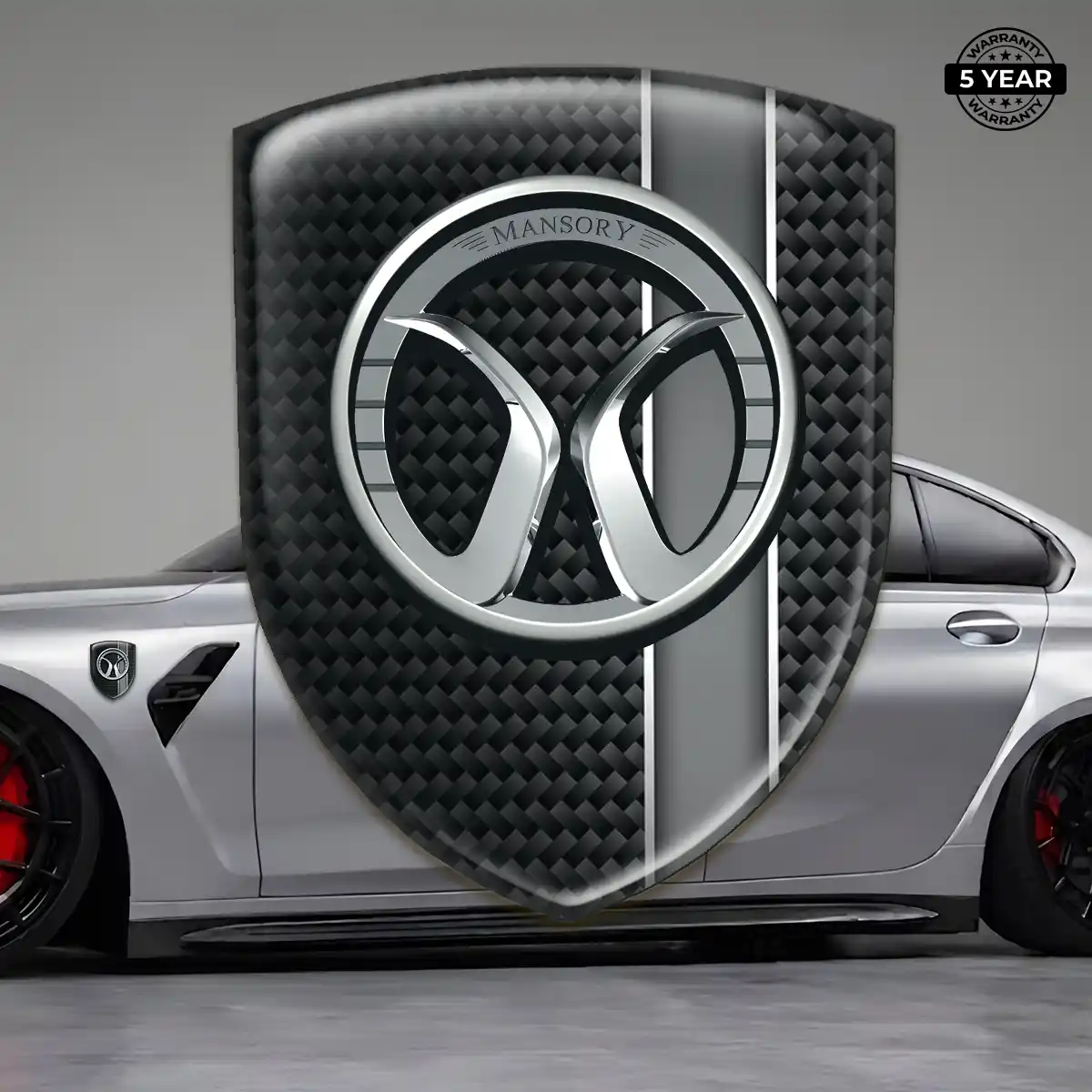 Mansory Gel Emblem Sticker Prestige Line