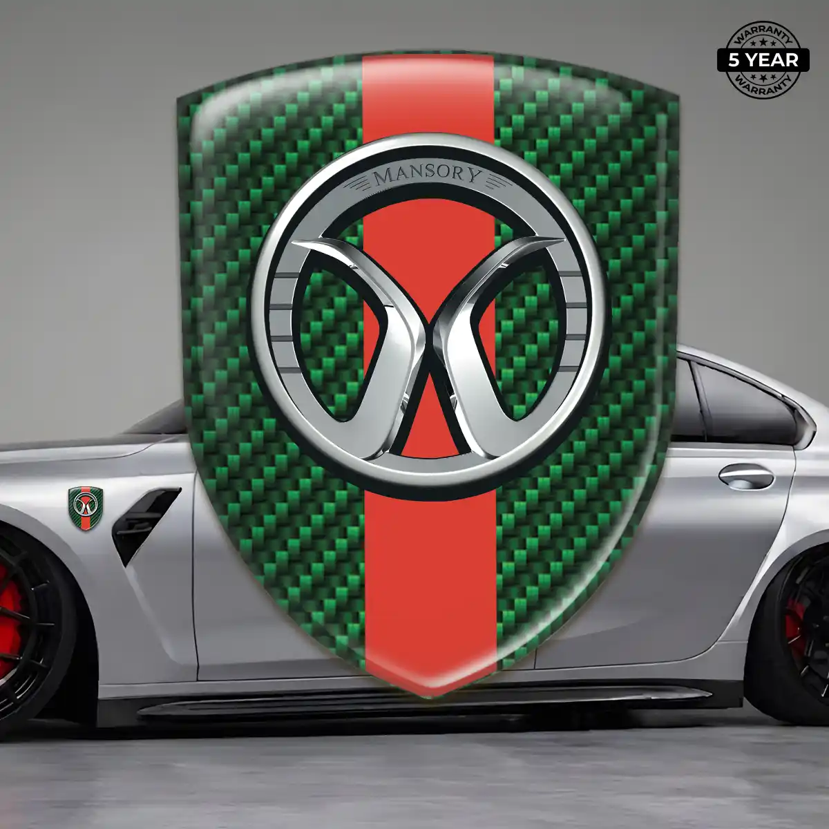 Mansory Gel Emblem Sticker Prime Quality