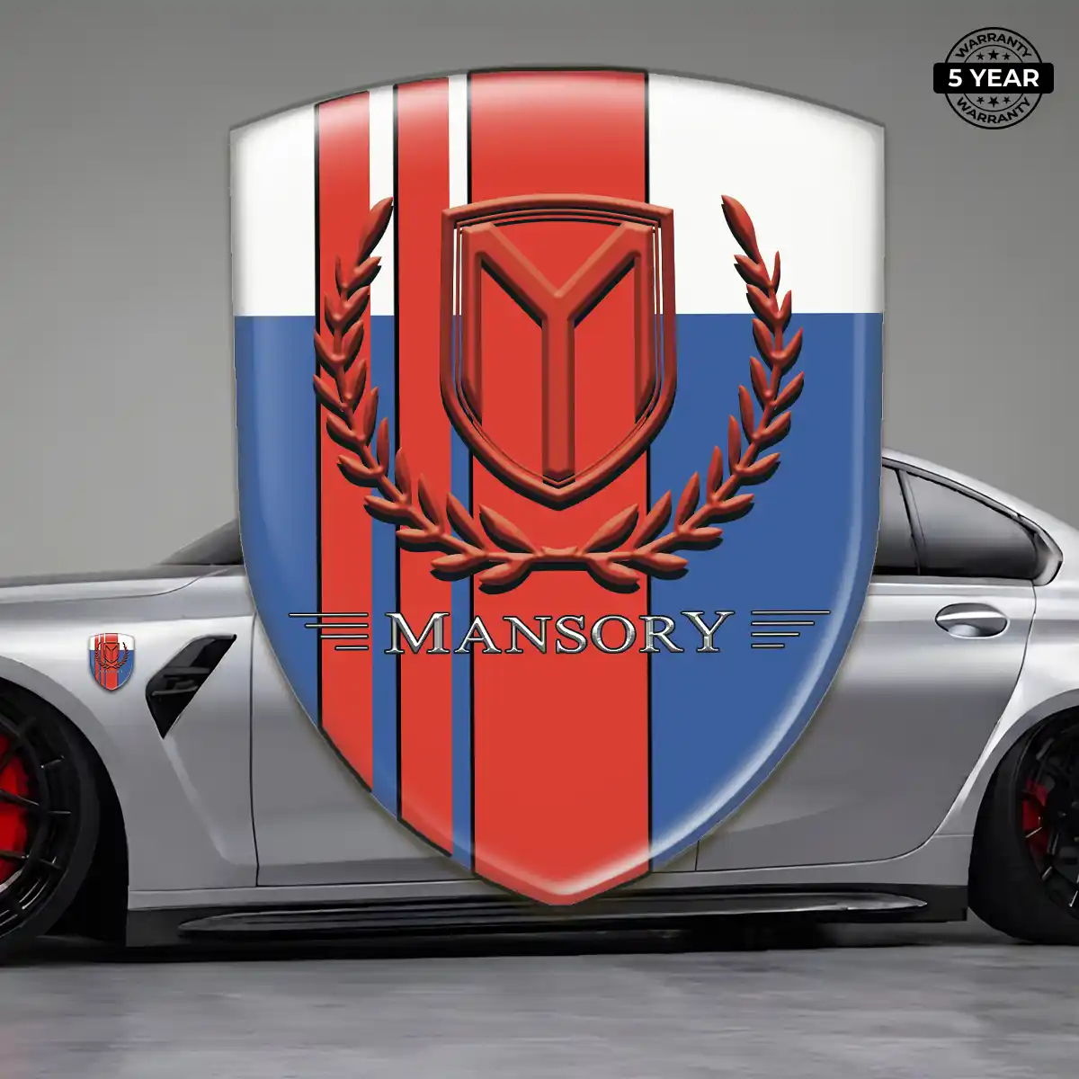 Mansory Gel Emblem Sticker Resin Elite