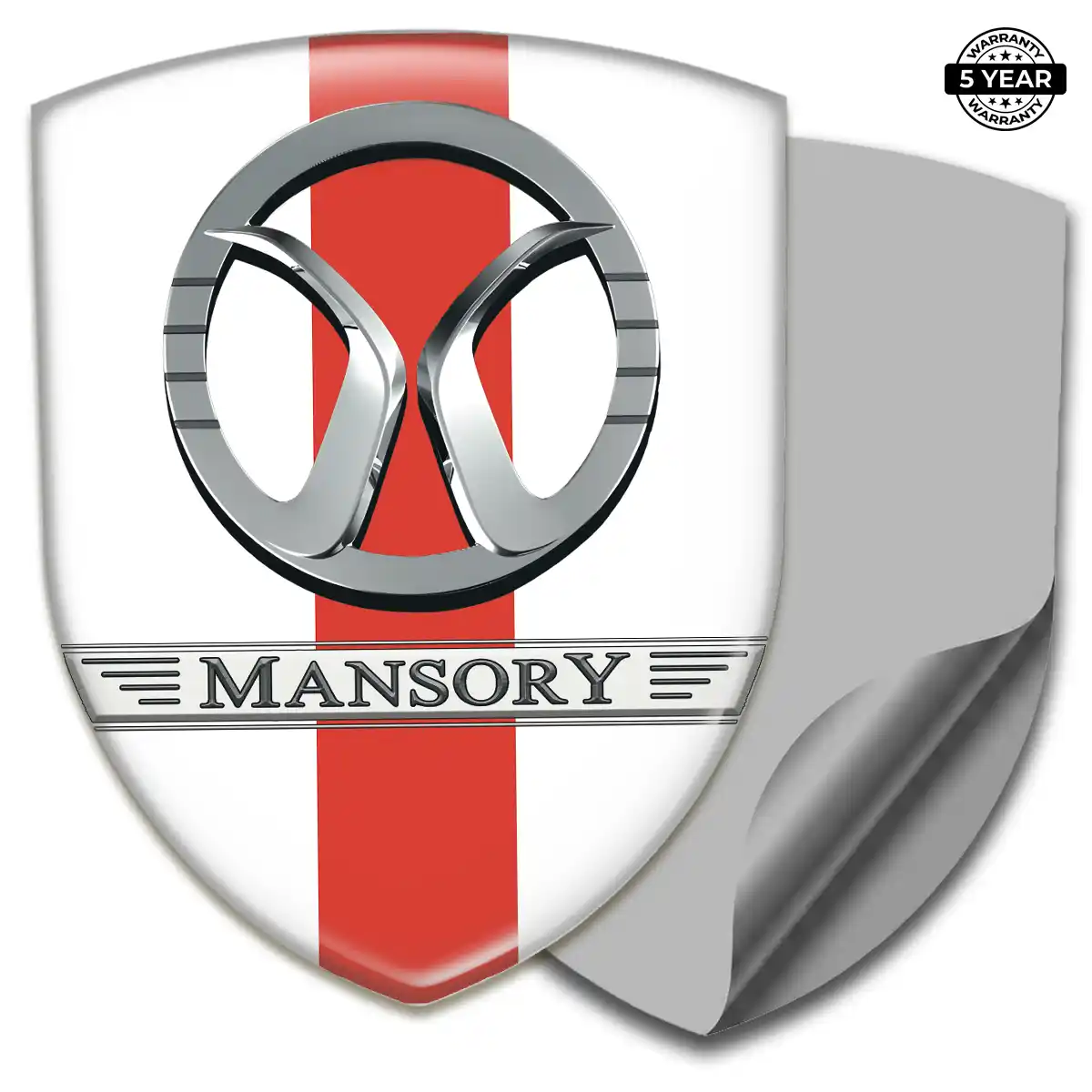Mansory Gel Emblem Sticker Signature Grade