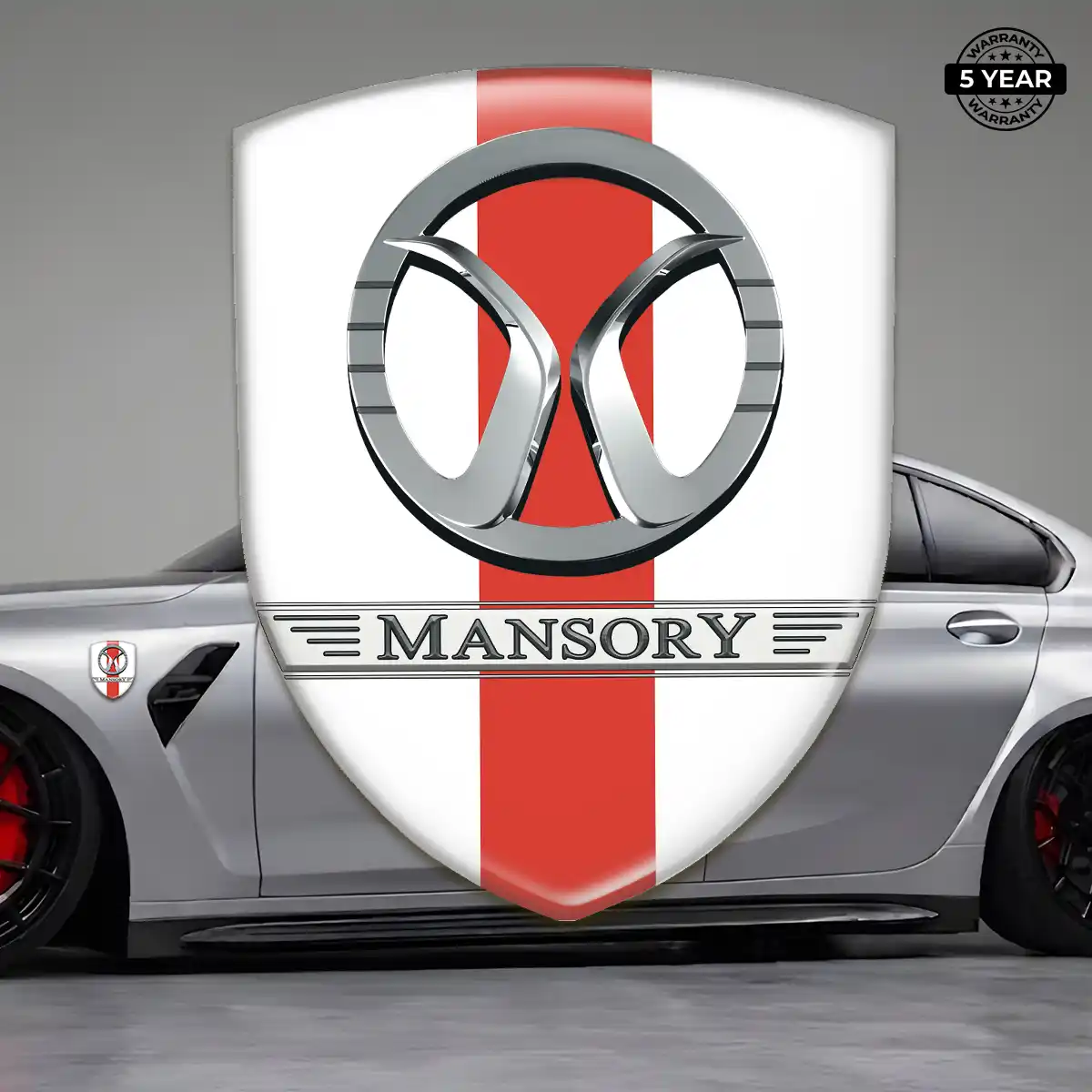 Mansory Gel Emblem Sticker Signature Grade