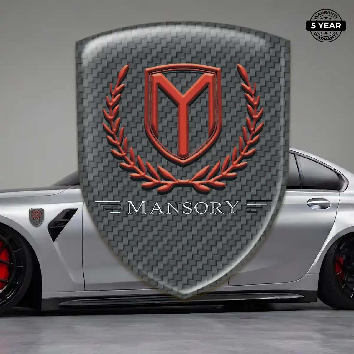 Mansory Logo Badge Elite Finish
