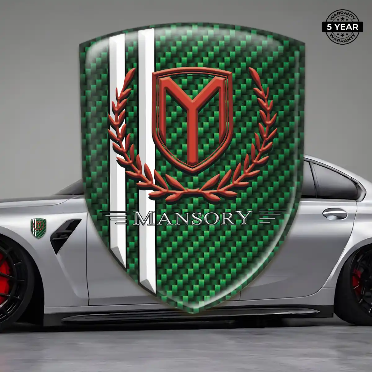 Mansory Logo Badge Interior Luxe