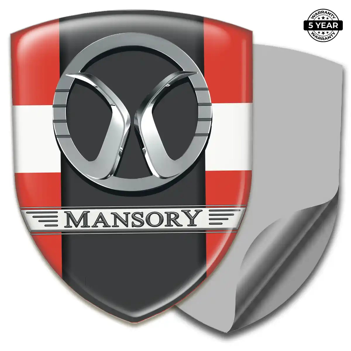 Mansory Logo Badge Premium Dome