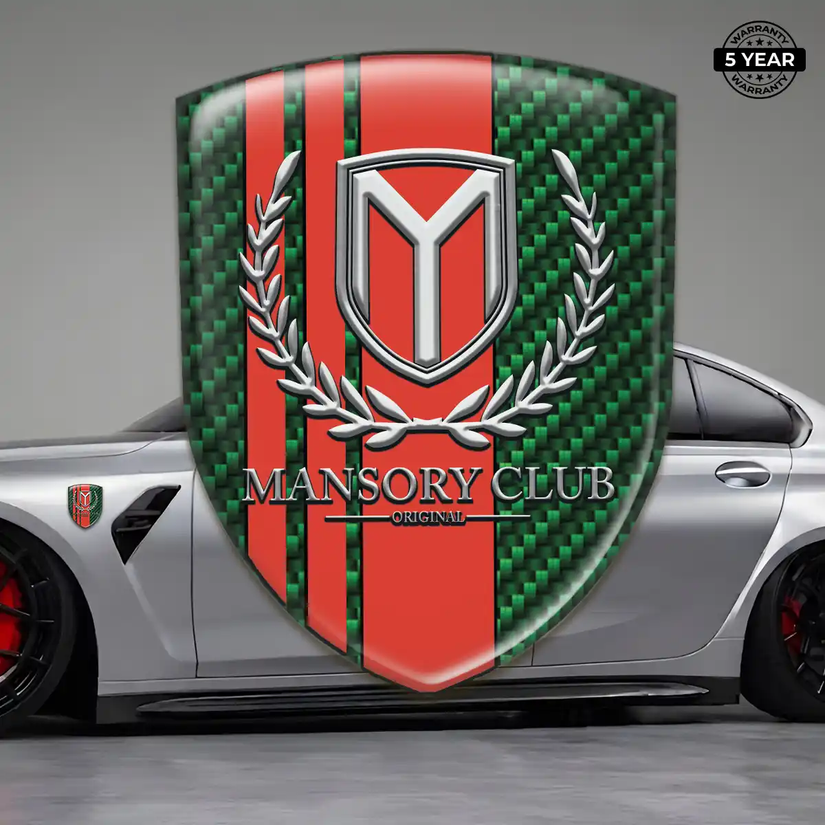 Mansory Logo Badge Resin Elite
