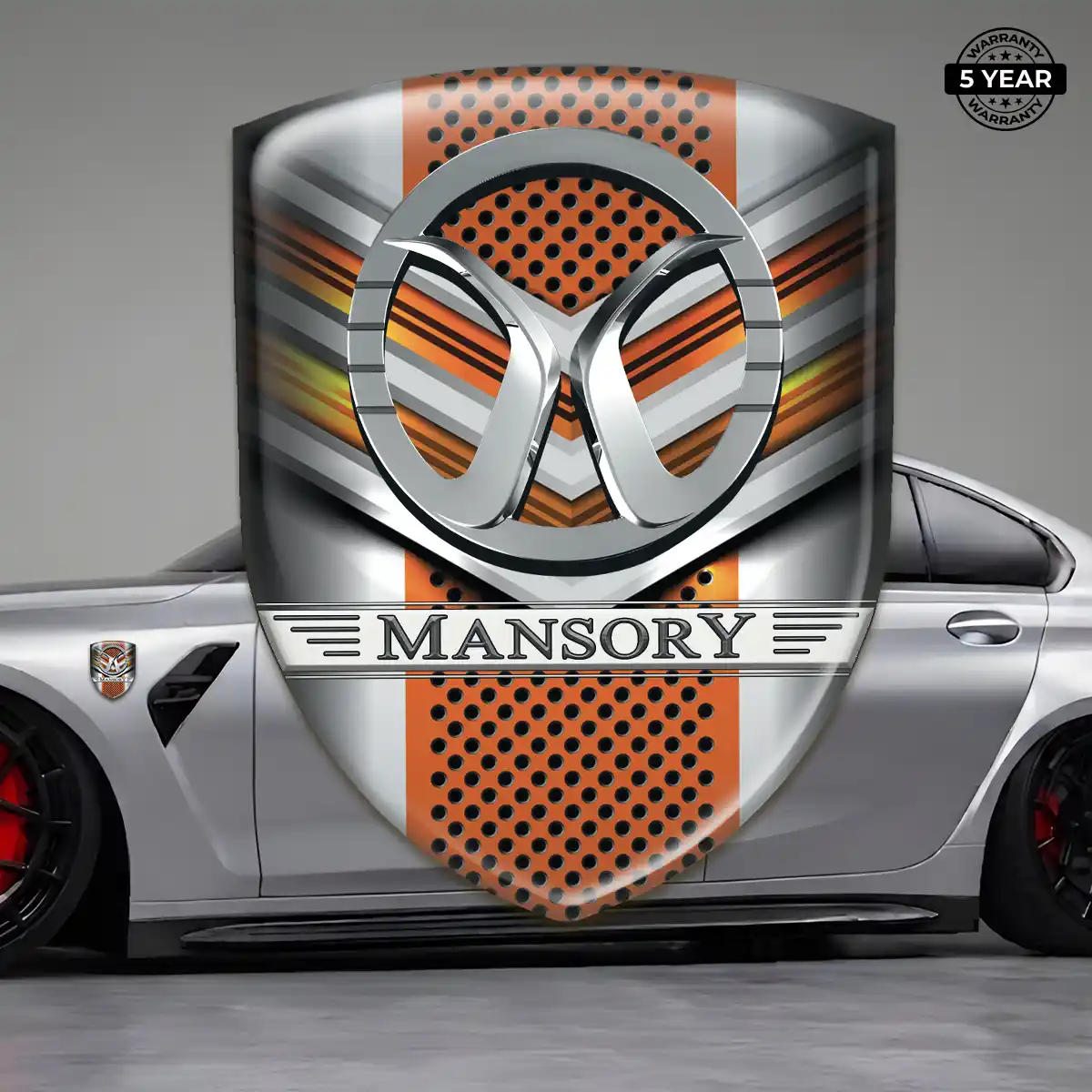 Mansory Logo Badge Sleek Style