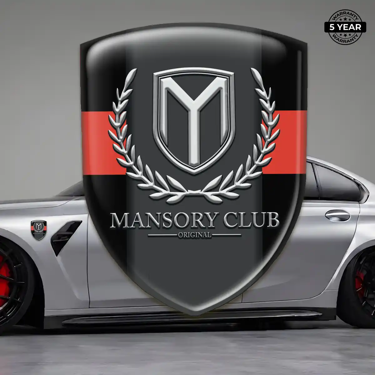 Mansory Logo Emblem Premium Dome
