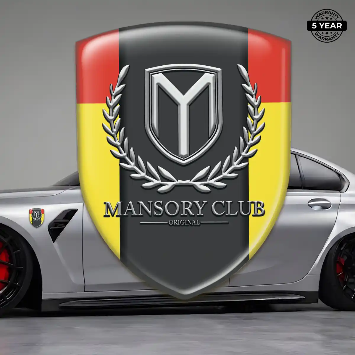Mansory Logo Emblem Resin Elite
