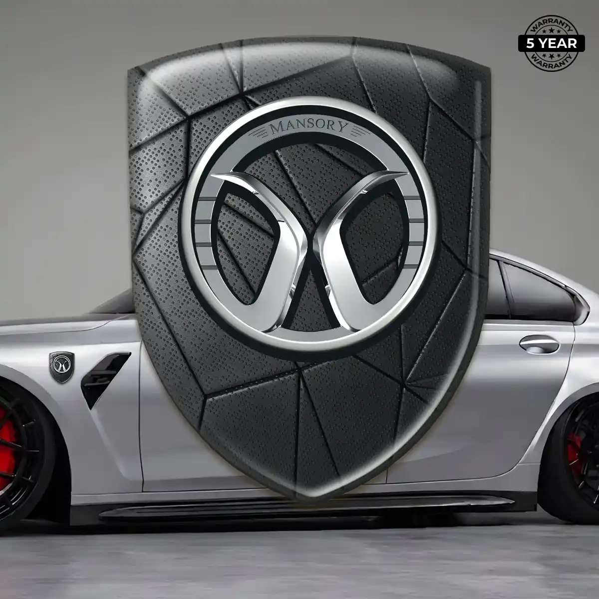 Mansory Logo Emblem Resin Luxe
