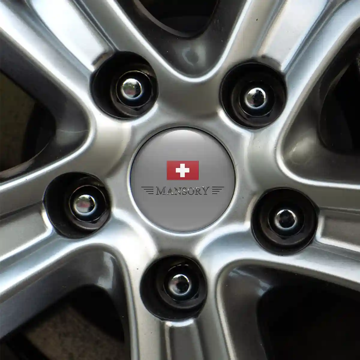 Mansory Logo Emblem Sleek Style