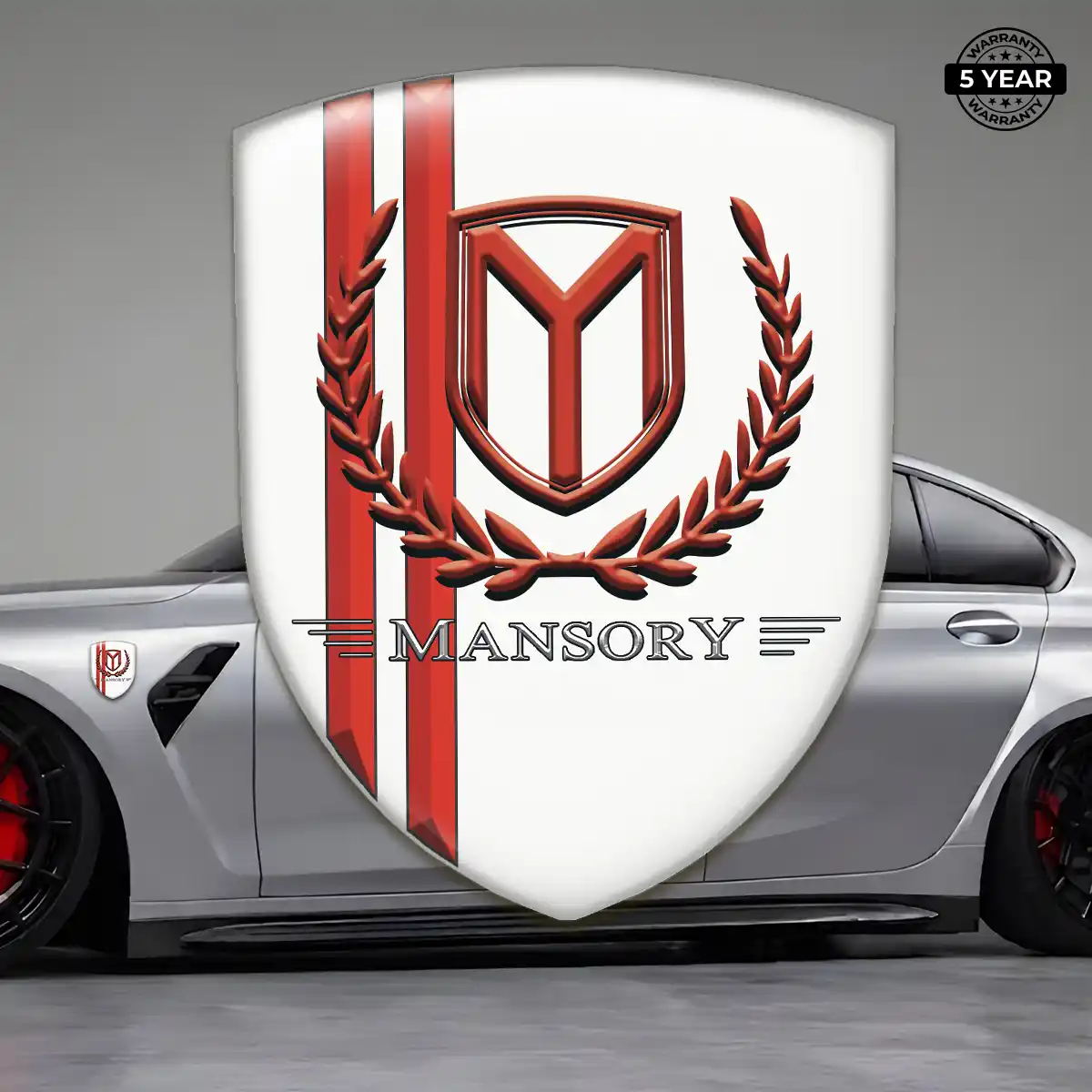 Mansory Logo Sticker Elite Finish