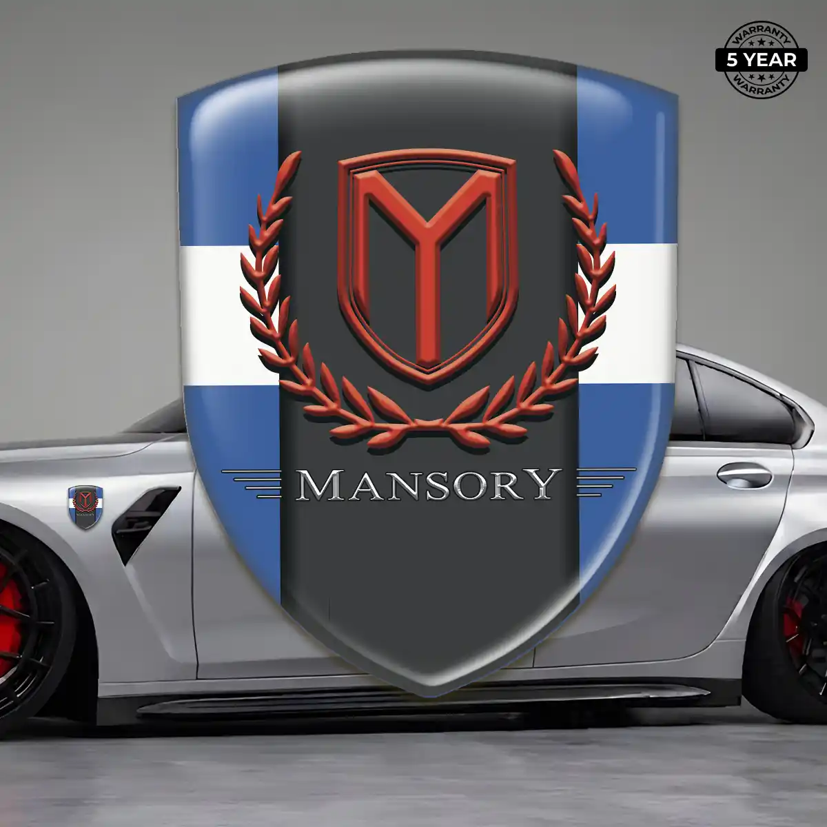 Mansory Logo Sticker Interior Luxe