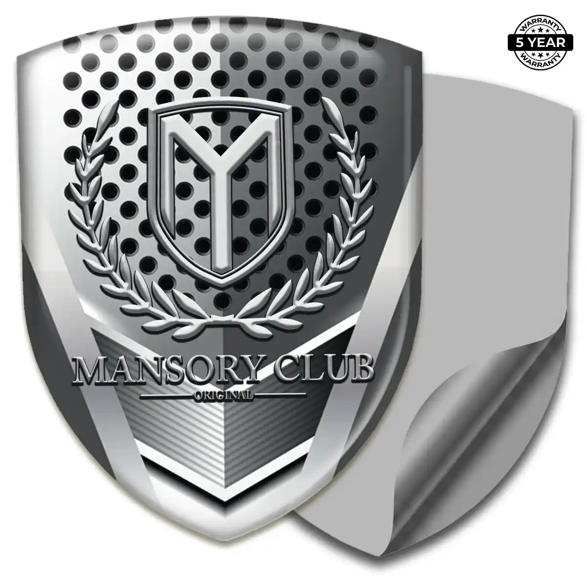 Mansory Logo Sticker Resin Elite
